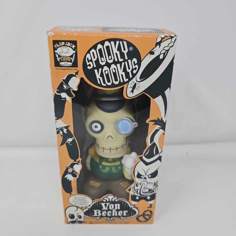 Rare‎ Out Of Print Flapjack Toys SPOOKY KOOKYS Bavarian VON BECKER Vinyl figure